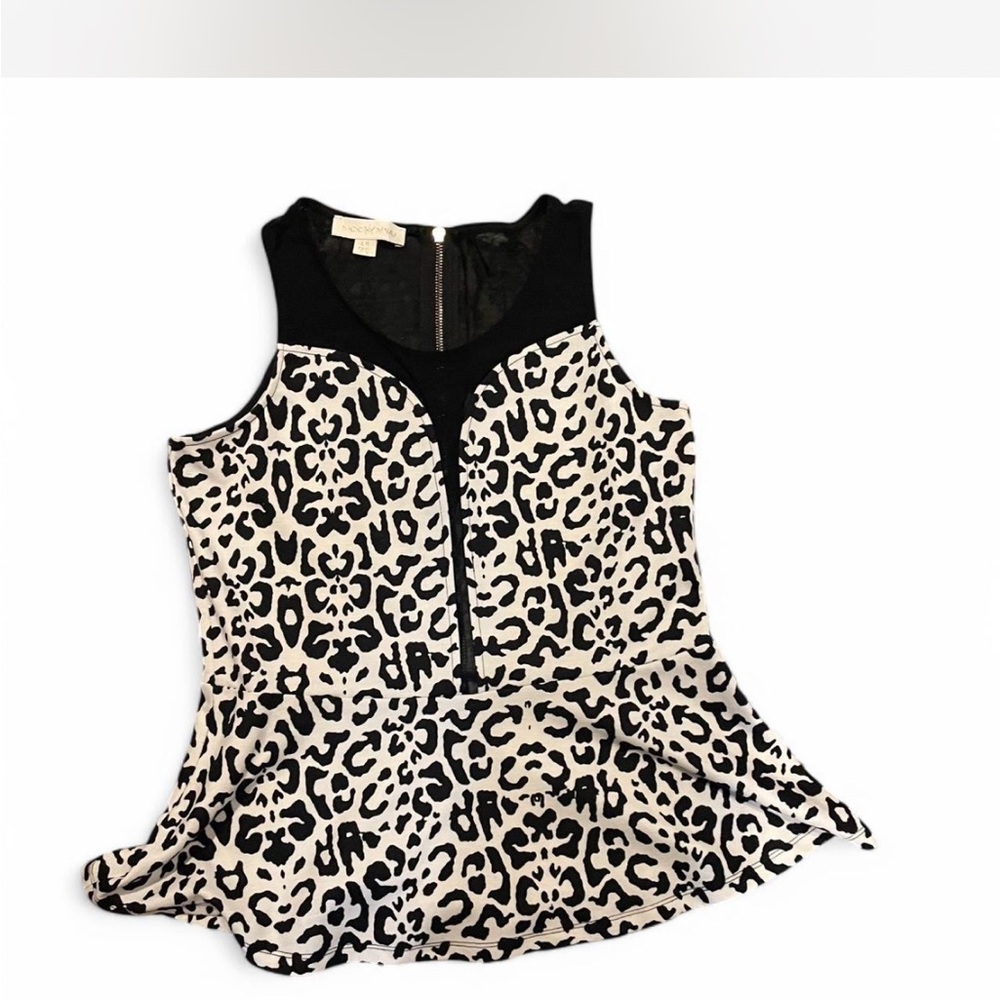 Nicki Minaj Leopard Print Sleeveless Top